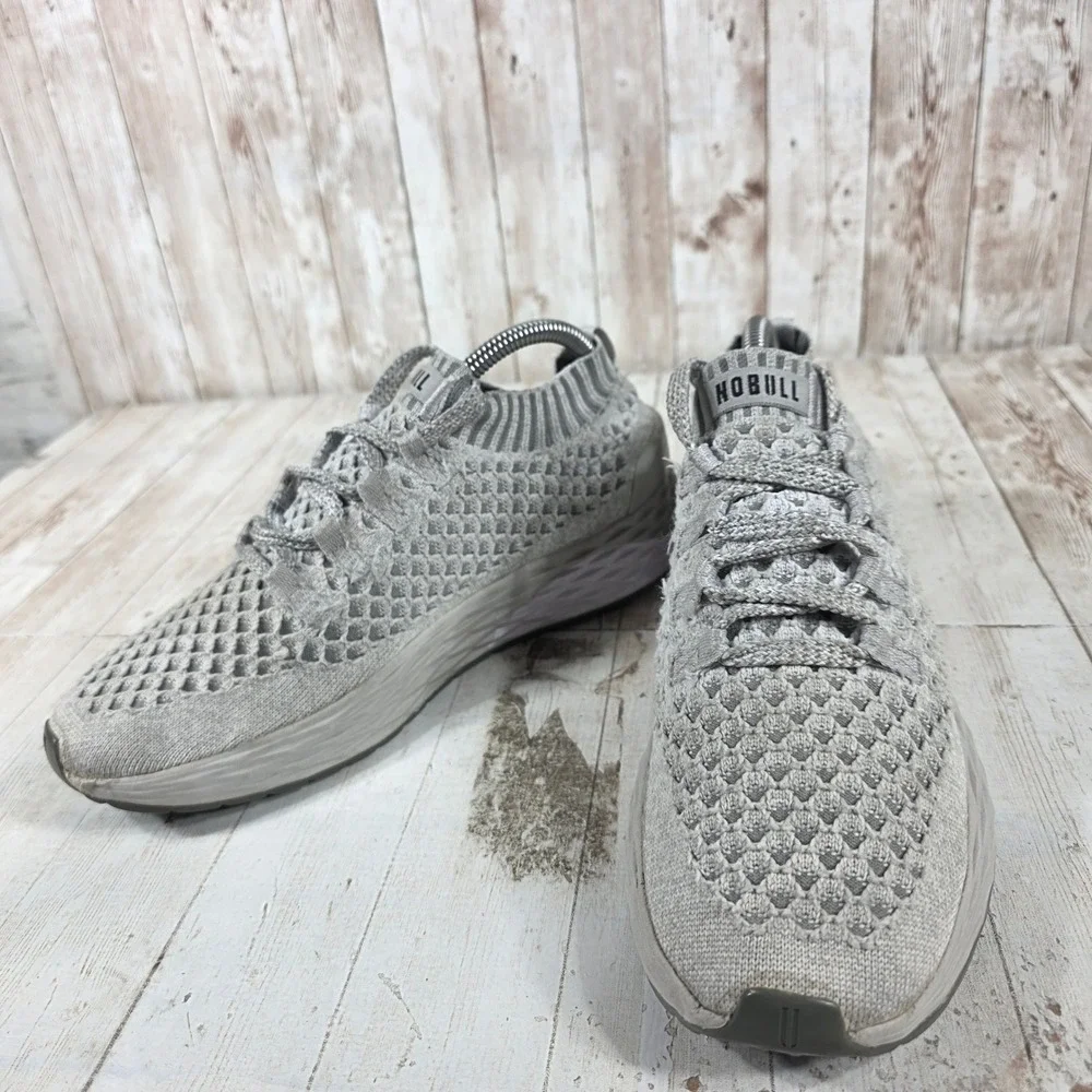 NOBULL Mesh Runner Womens 7.5 Grey Training Running Shoes Athletic Sneakers